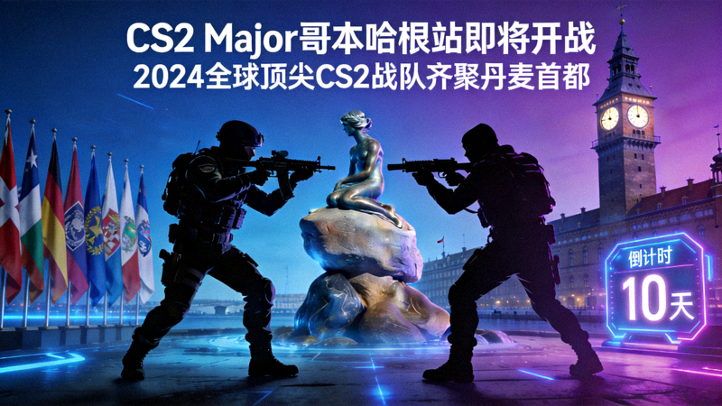 CS2 Major哥本哈根站即将开战新闻配图